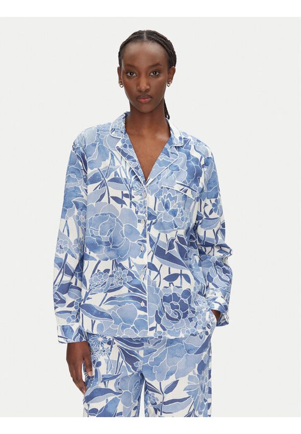 GAP - Gap Koszulka piżamowa 531508-13 Niebieski Relaxed Fit. Kolor: niebieski. Materiał: bawełna