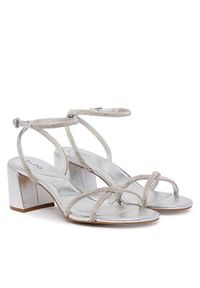 Aldo Sandały Boucliette 14344619 Srebrny. Kolor: srebrny. Materiał: skóra #2