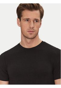 Resteröds Komplet t-shirtów 27040 2 Czarny Slim Fit. Kolor: czarny. Materiał: bawełna #7