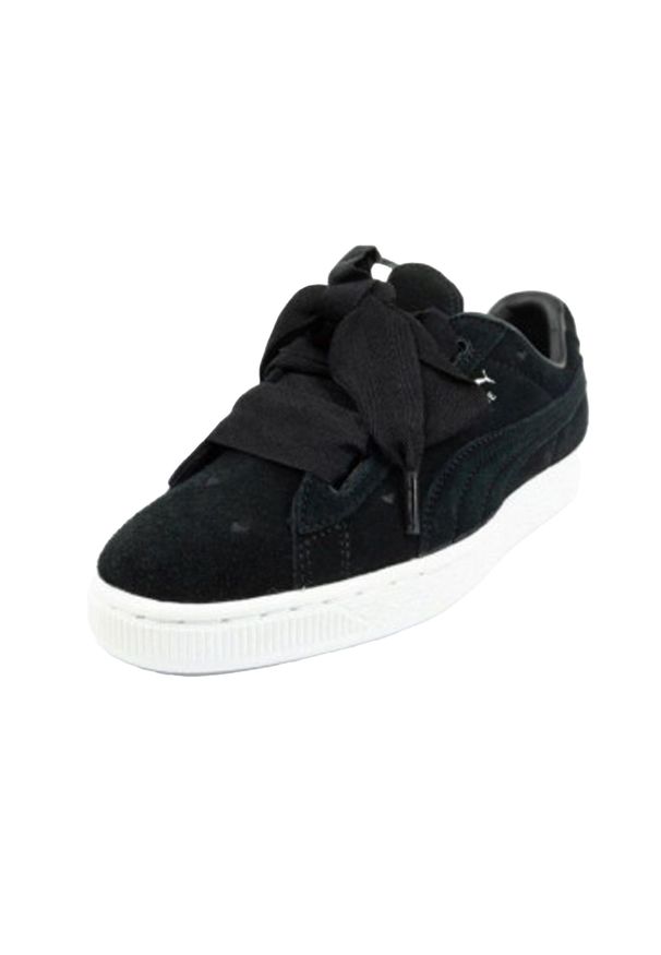 Puma - Zamszowe Buty Sportowe Dla Dzieci. Kolor: czarny. Materiał: zamsz. Sport: turystyka piesza