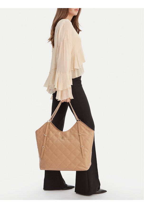 Badura Torebka CEO-KAJI-LDA8613 Beżowy. Kolor: beżowy