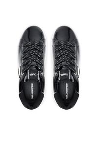 Karl Lagerfeld - KARL LAGERFELD Sneakersy KL67531 Czarny. Kolor: czarny. Materiał: skóra #6