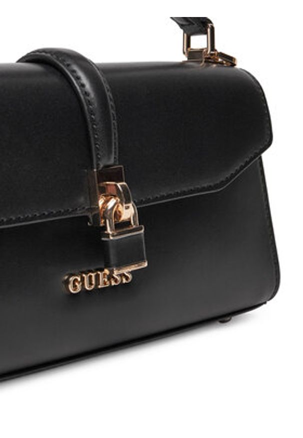 Guess Torebka HWVG96 55200 Czarny. Kolor: czarny. Materiał: skórzane
