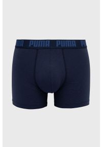 Puma bokserki (2-pack) 907838 kolor niebieski. Kolor: niebieski #5