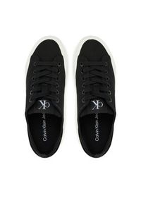 Calvin Klein Jeans Tenisówki Vulc Flatform Low Cv Mg YW0YW01763 Czarny. Kolor: czarny. Materiał: materiał #5