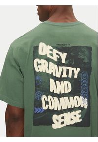 The North Face T-Shirt Heritage NF0A8C3Q Zielony Relaxed Fit. Kolor: zielony. Materiał: bawełna