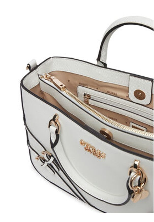 Guess Torebka HWZG96 36060 Biały. Kolor: biały. Materiał: skórzane