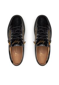 Giuseppe Zanotti Sneakersy RM40033 Czarny. Kolor: czarny. Materiał: skóra