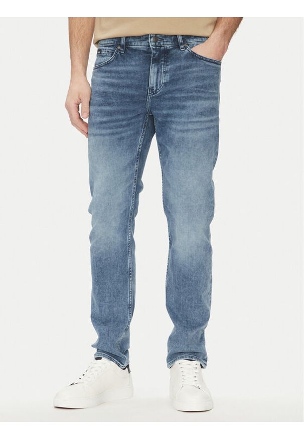 BOSS Jeansy H-Delaware 50538533 Niebieski Slim Fit. Kolor: niebieski