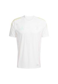 Adidas - Koszulka treningowa Juventus Turyn 2025/26. Kolor: biały. Sport: piłka nożna