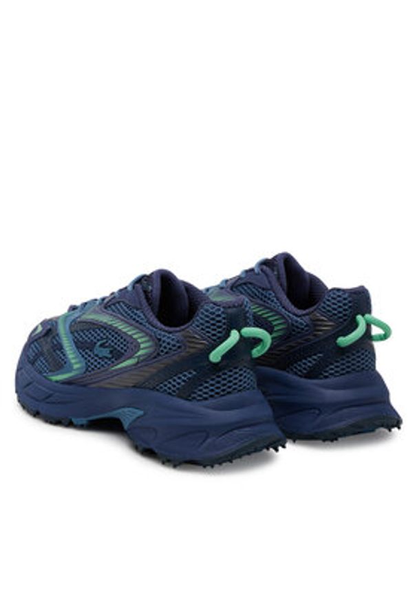 Lacoste Sneakersy 7-49SFA0007 Granatowy. Kolor: niebieski. Materiał: materiał