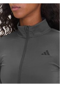 Adidas - adidas Koszulka techniczna Hyperglam JN2656 Szary Slim Fit. Kolor: szary. Materiał: syntetyk #4