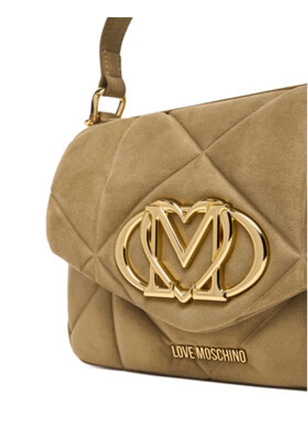 Love Moschino - LOVE MOSCHINO Torebka JC4317PP0NKE0105 Beżowy. Kolor: beżowy