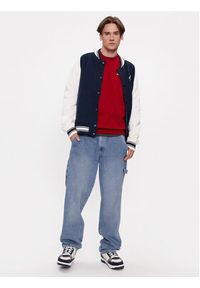Tommy Jeans Bluza DM0DM09591 Czerwony Regular Fit. Kolor: czerwony. Materiał: bawełna #6