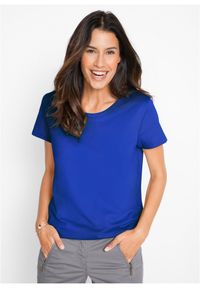 bonprix - Bluzka z okrągłym dekoltem (5 szt.). Kolor: pomarańczowy. Materiał: jersey. Długość rękawa: krótki rękaw. Długość: krótkie #1