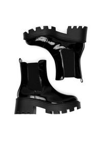 DeeZee Botki WYL3949-1 Czarny. Kolor: czarny. Materiał: materiał #3