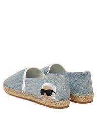 Karl Lagerfeld - KARL LAGERFELD Espadryle KL80111 Niebieski. Kolor: niebieski. Materiał: materiał #5