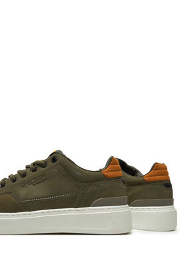 G-Star RAW - G-Star Raw Sneakersy Rovic Cup Low M D26629 Khaki. Kolor: brązowy. Materiał: skóra, nubuk