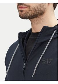 EA7 Emporio Armani Dres 7M000236 AF13512 UB102 Granatowy Regular Fit. Kolor: niebieski. Materiał: bawełna #6