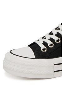 DeeZee Trampki AM25234-D Czarny. Kolor: czarny. Materiał: materiał #8