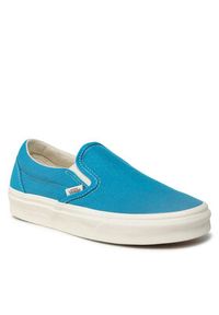 Vans Tenisówki Classic Slip-On VN0A5JMHASV1 Niebieski. Zapięcie: bez zapięcia. Kolor: niebieski. Materiał: materiał #3