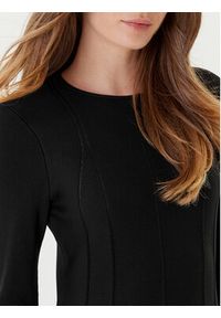 TwinSet - TWINSET Sukienka dzianinowa 252TP3640 Czarny Slim Fit. Kolor: czarny. Materiał: syntetyk #3