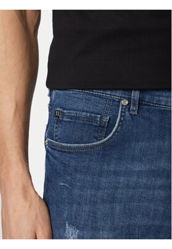Karl Lagerfeld - KARL LAGERFELD Szorty jeansowe 265590 562843 Niebieski Regular Fit. Kolor: niebieski. Materiał: bawełna