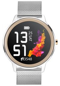 Smartwatch damski Sekonda 40387 srebrny bransoleta. Rodzaj zegarka: smartwatch. Kolor: srebrny