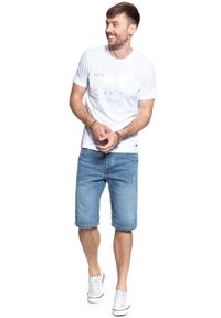 Mustang - SPODENKI MUSTANG 5-Pocket-Short 1007720 5000 415. Materiał: jeans #9