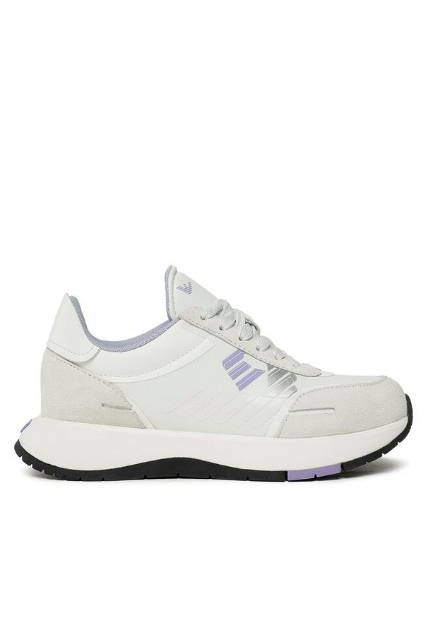 Sneakersy Emporio Armani. Kolor: biały