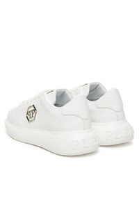 Philipp Plein - PHILIPP PLEIN Sneakersy FAES USC0804 PLE075N Biały. Kolor: biały. Materiał: skóra #4