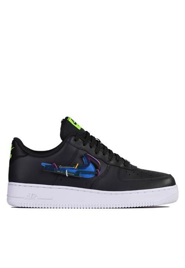 Buty do chodzenia męskie Nike Air Force 1 Low Premium. Kolor: czarny. Materiał: skóra. Szerokość cholewki: normalna. Model: Nike Air Force. Sport: turystyka piesza