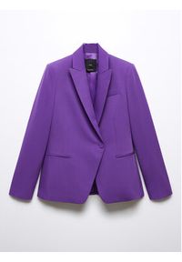 mango - Mango Marynarka Niza 57074396 Fioletowy Regular Fit. Kolor: fioletowy. Materiał: syntetyk #4