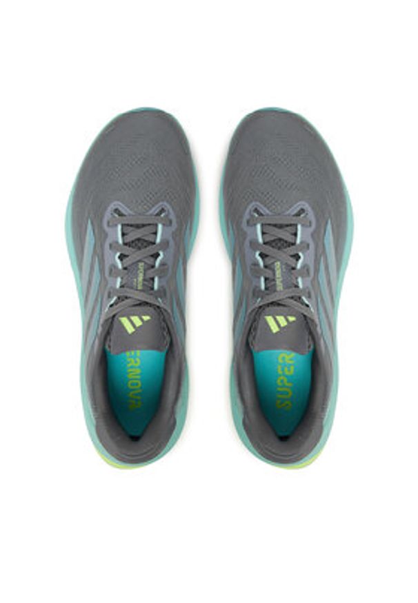 Adidas - adidas Buty do biegania Supernova Rise 2 JQ7691 Szary. Kolor: szary. Materiał: materiał