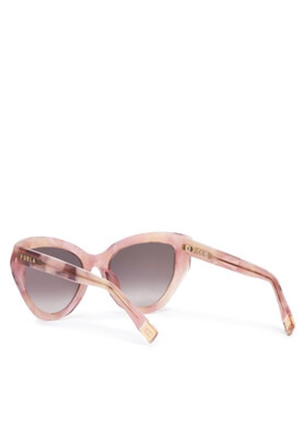 Furla Okulary przeciwsłoneczne Sunglasses WD00131 BX3773 2840S Różowy. Kolor: różowy