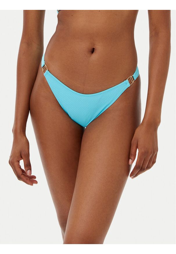 SELMARK - Selmark Dół od bikini BL404 Turkusowy. Kolor: turkusowy. Materiał: syntetyk