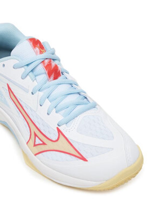 Mizuno Buty halowe Thunder Blade Z V1GC2370 Pomarańczowy. Kolor: pomarańczowy. Materiał: skóra