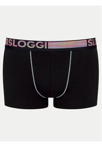 Sloggi Komplet 2 par bokserek 10218485 Czarny. Kolor: czarny. Materiał: bawełna