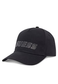 Guess Kapelusz 173509 Czarny. Kolor: czarny. Materiał: materiał, bawełna