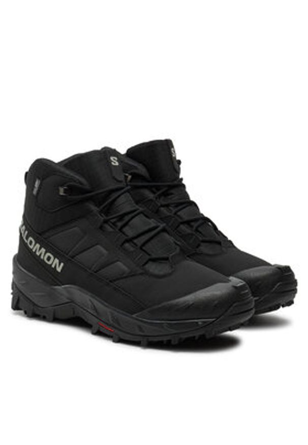 salomon - Salomon Trekkingi Crosstrak Waterproof L47570200 Czarny. Kolor: czarny. Materiał: materiał. Sport: turystyka piesza