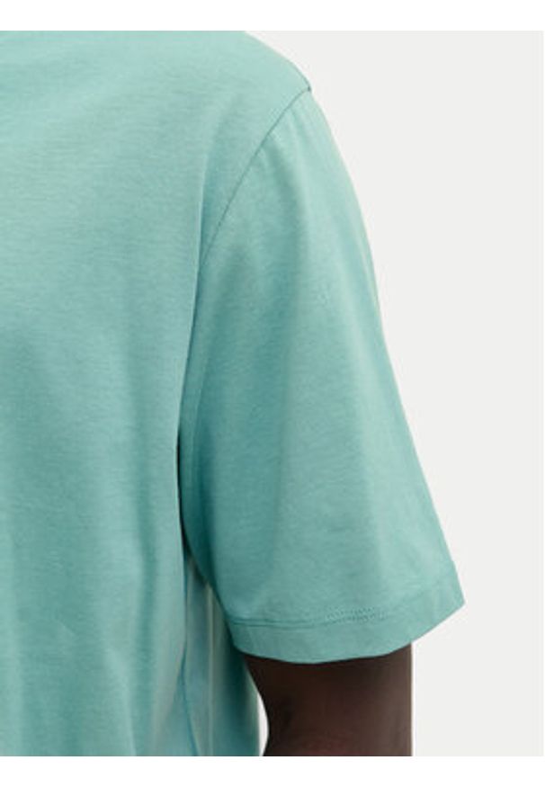 Jack & Jones T-Shirt Corp Graphic 12268415 Turkusowy Regular Fit. Kolor: turkusowy. Materiał: bawełna