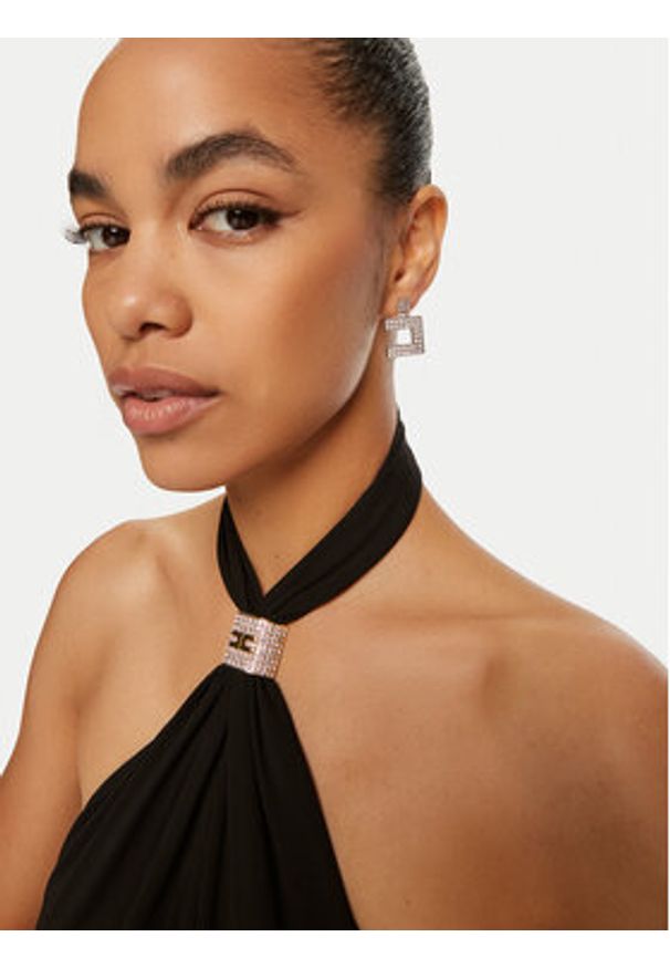 Elisabetta Franchi Kolczyki OR-07-B46E2-V220 Srebrny. Materiał: srebrne. Kolor: srebrny