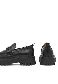 Eva Minge Loafersy SARAH-8049 Czarny. Kolor: czarny. Materiał: skóra #5