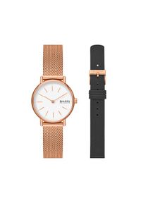 Skagen Zegarek SKW1153SET Złoty. Kolor: złoty