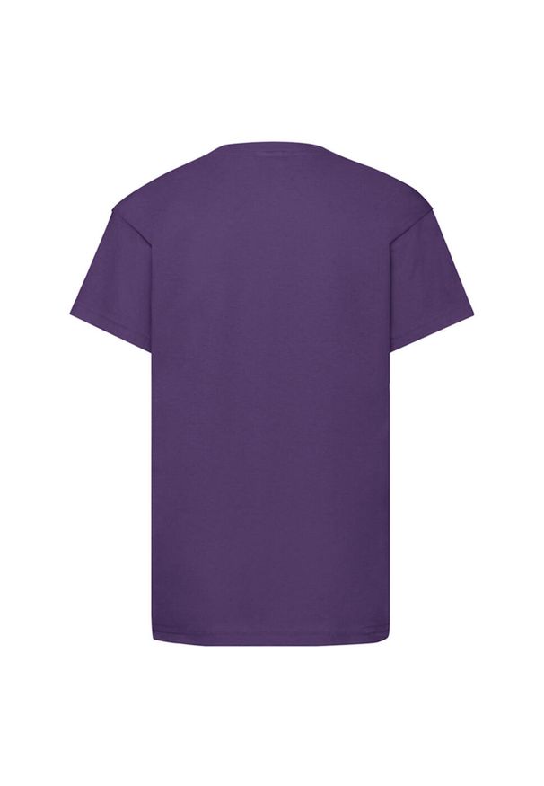 FRUIT OF THE LOOM - Oryginalna Koszulka Dla Dzieci. Kolor: fioletowy