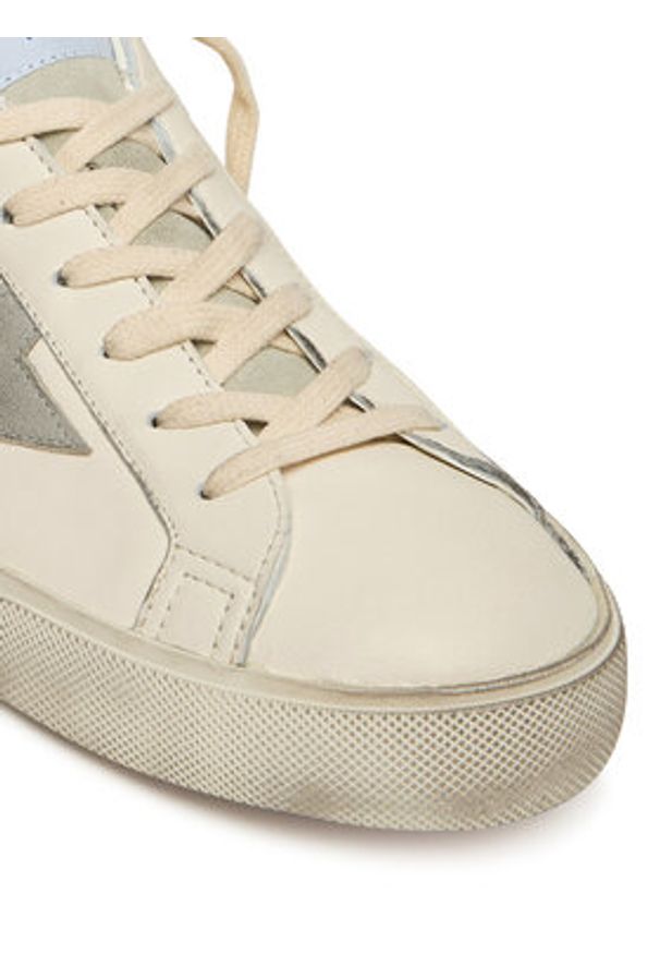 GOLDEN GOOSE - Golden Goose Sneakersy Super-Star Classic With Spur GMF00102.F005359.11166 Biały. Kolor: biały. Materiał: skóra