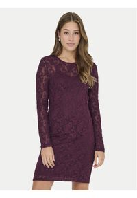 only - ONLY Sukienka koktajlowa Blaise 15356156 Fioletowy Slim Fit. Kolor: fioletowy. Materiał: syntetyk. Styl: wizytowy