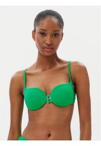 SELMARK - Selmark Góra od bikini BL417 Zielony. Kolor: zielony. Materiał: syntetyk