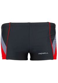 CROWELL - Spodenki kąpielowe dla chłopca Crowell Frankie. Kolor: czerwony, szary, wielokolorowy