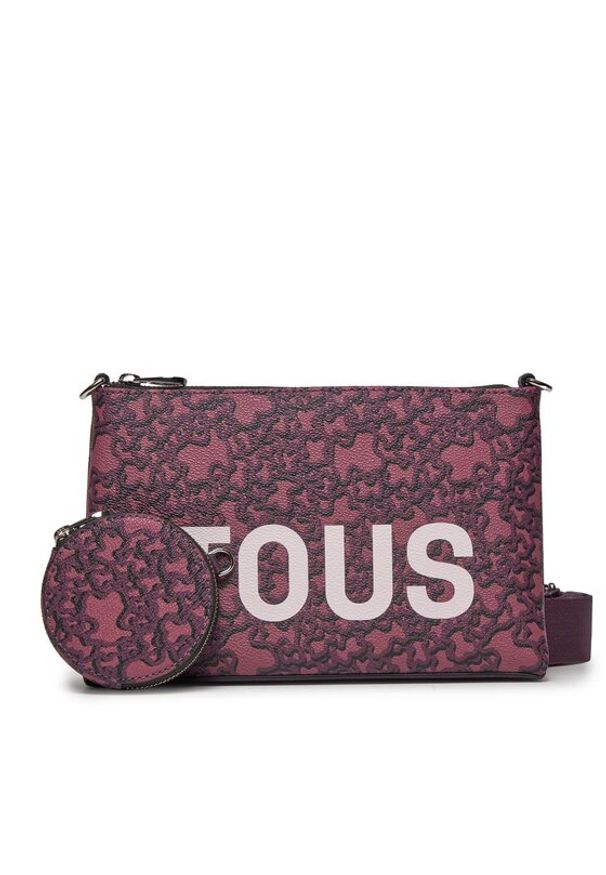 Tous - TOUS Torebka Kaos Mini Evolution 395910254 Bordowy. Kolor: czerwony. Materiał: skórzane